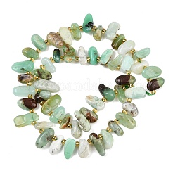 Натуральные хризопразные бисерные пряди&nbsp;G-A296-02