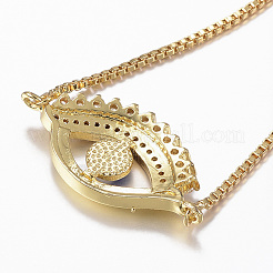 Регулируемые латунные браслеты-слайдеры из циркония&nbsp;BJEW-E317-04G