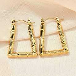 Серьги-кольца из нержавеющей стали 304 для женщин EJEW-L296-065G