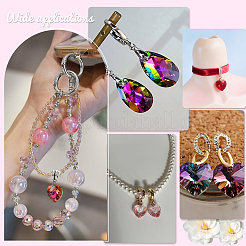 36 шт. 12 стиля европейские подвески из сплава стекла&nbsp;PALLOY-PH01787