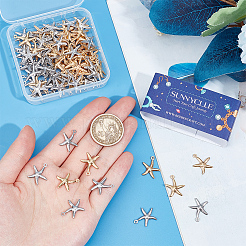 100 шт. 2 стиля подвесок из нержавеющей стали 304 и 316&nbsp;STAS-SC0008-67