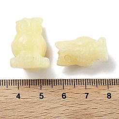 Резные фигурки из натурального желтого нефрита&nbsp;DJEW-L023-G03