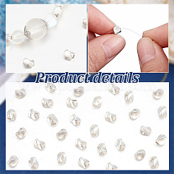 50 шт. Латунные дистанционные бусины&nbsp;KK-PH0006-36S