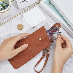 1 шт. сумки для хранения очков из искусственной кожи&nbsp;AJEW-CN0005-76D