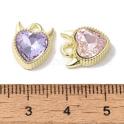 Подвески из сплава с покрытием в виде сердца&nbsp;FIND-I039-29G