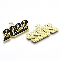 Подвески из эмали и сплава&nbsp;PALLOY-N160-001-01G-RS