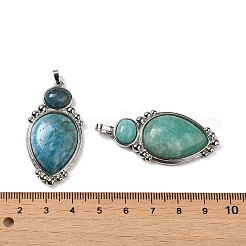 Природные каменные смешанные подвески G-C096-04P