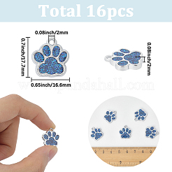 Подвески из эмали из сплава 16 шт.&nbsp;ENAM-SC0007-01