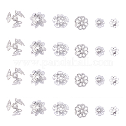 540 шт. 6 стильные железные колпачки для бусин IFIN-CJ0001-58