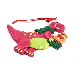 Рождественские подвесные украшения из ПВХ HJEW-S003-03A