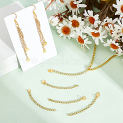 30 шт. 3-х стильный удлинитель цепи из нержавеющей стали 304&nbsp;STAS-UN0054-66