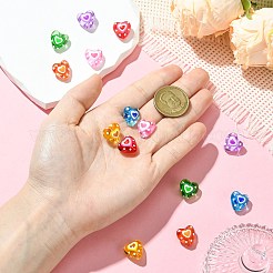 14шт 7 вида стеклянных бусин LAMP-CJ0002-50