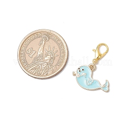 Подвесные украшения из сплава эмали&nbsp;HJEW-JM03296