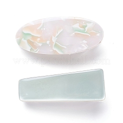 Ацетат целлюлозы (смола) и пластиковые заколки крокодил X-PHAR-C008-01A