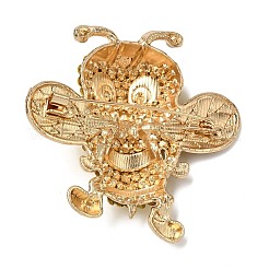 Значки с пчелами и стразами&nbsp;JEWB-L026-04G-02