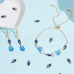 40 шт. латунные эмалированные подвески KK-BBC0014-38B