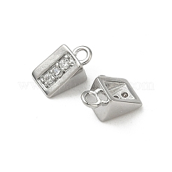 Латунные микро проложить кубического циркония подвески&nbsp;KK-A280-11P