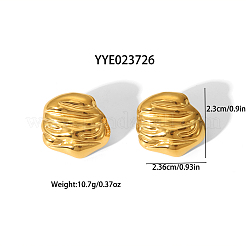 Осенне-зимние серьги-гвоздики из высококачественной нержавеющей стали 304 для женщин MR8055-3