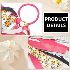 Спортивные темы полиэстер эластичные завязки аксессуары для волос&nbsp;OHAR-WH20011-12H