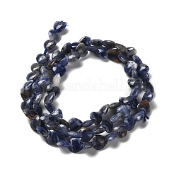 Природный содалит бисер нитей G-P575-C15-6mm