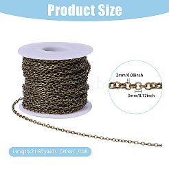 20м железные тросовые цепи CH-CA0001-03