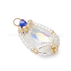 Стеклянные подвески&nbsp;PALLOY-MZ00961-04