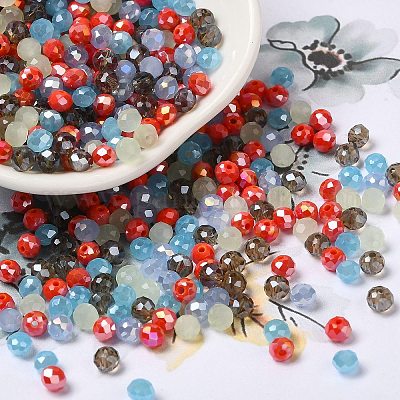 Стеклянные бусины EGLA-A034-LM4mm-49-1