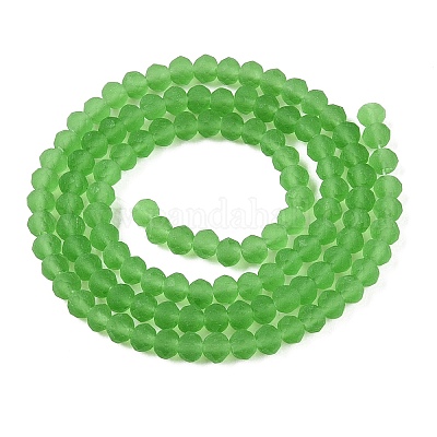 Прозрачные стеклянные бусины EGLA-A044-T4mm-MD11-1