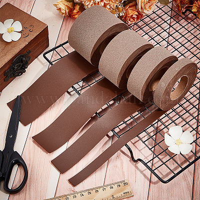 Ленты из искусственной кожи ПВХ длиной 2 м. SRIB-WH0011-125A-02-1