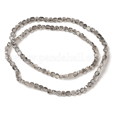 Гальванизируйте прозрачное стекло бисер нитей EGLA-L044-A-PL01-1