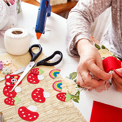 24шт 4 стильные аппликации крючком DIY-FG0004-06-1