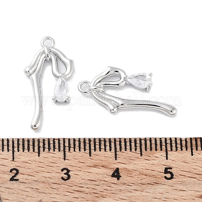 Стеклянные подвески KK-F871-25P-1