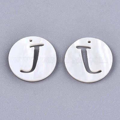 Подвески из натуральных пресноводных ракушек SHEL-S276-119J-1