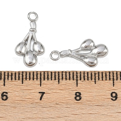 Подвески из нержавеющей стали 304 с фруктами STAS-H242-03P-05-1