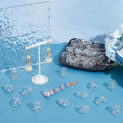 Прозрачные стеклянные бутылки для контейнеров для бусин AJEW-WH0596-151C-1