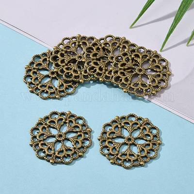 Тибетский стиль филигранные столяры соединения X-TIBE-A11623-AB-FF-1