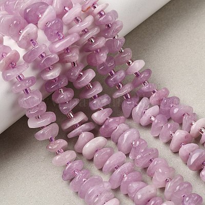 Природные кунцит бисер нитей&nbsp;G-L649-C04-01-1