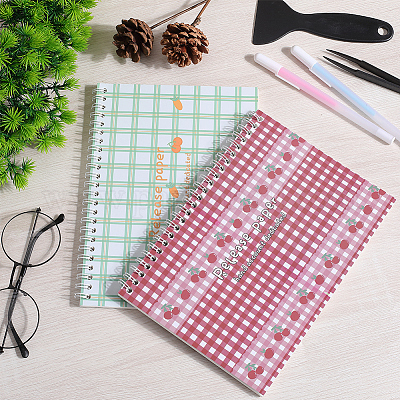 Блокнот для сбора наклеек формата А5 с отрывными листами на спирали AJEW-CP0007-85A-1