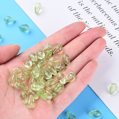 Прозрачные акриловые бусины&nbsp;MACR-S373-59B-B08-1