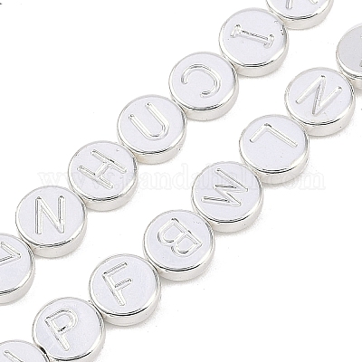 Гальванические нити из синтетических немагнитных гематитовых бусин G-C156-09S-1