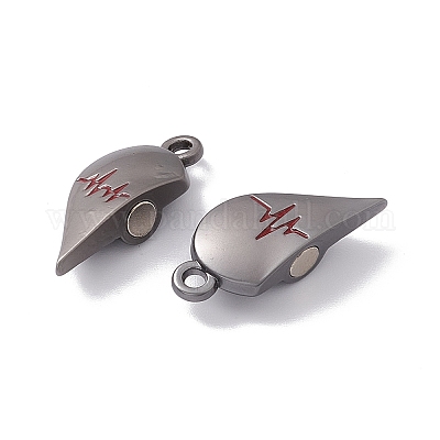 Магнитные застежки из сплава с сердечком FIND-C013-01F-1