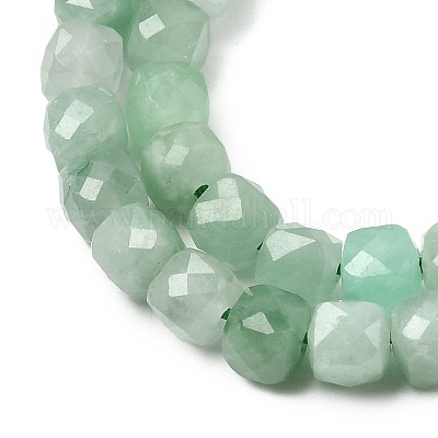 Естественный жадеит бисер пряди&nbsp;G-P603-B01-01-1