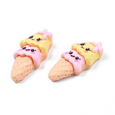 Непрозрачные кабошоны из смолы CRES-N024-66-1