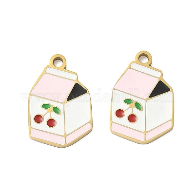 Подвески из нержавеющей стали 304 с эмалью STAS-G360-04G-08-1