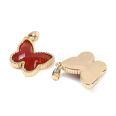 Латунные подвески&nbsp;KK-U043-36G-01-1