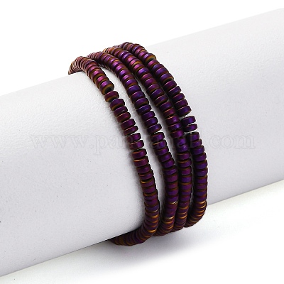 Гальванические немагнитных гематит бисер пряди G-P571-A01-01G-1