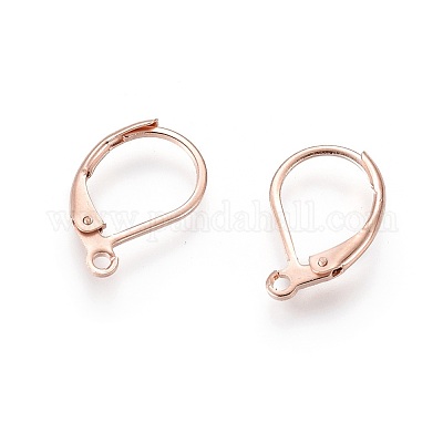 Фурнитура для сережек-гвоздиков из нержавеющей стали 304 X-STAS-P166-12RG-1