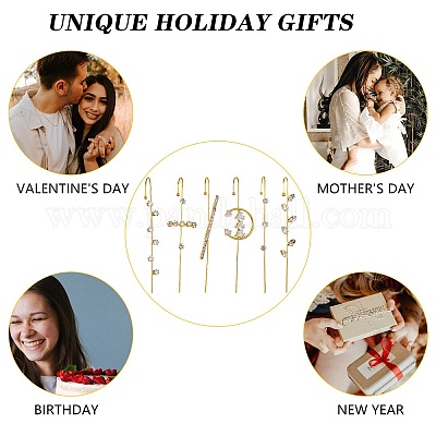 6 шт. EJEW-SZ0001-69-1