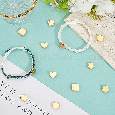 48 шт. 8 стиля сплава слайдер подвески кабошоны оправы FIND-SC0016-55A-G-1