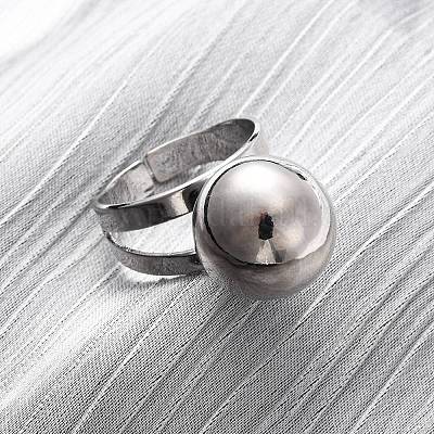 Латунь манжеты кольца RJEW-D323-01P-1